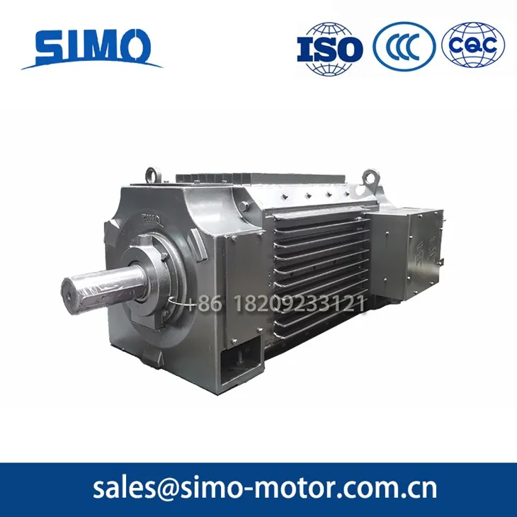 Motor DC cu răcire directă complet